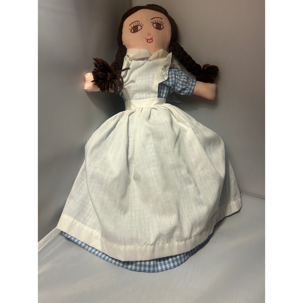 Handmade Topsy Turvy Doll Dorothy Wizard of Oz Cowardly Lion Reversible 2in1